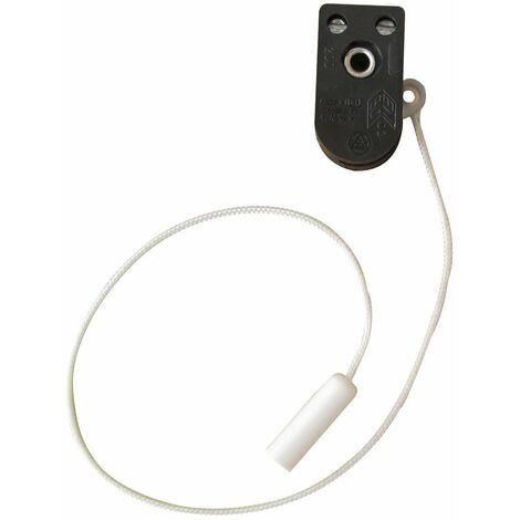 Electraline 546650 Interruttore A Cordicella, 10A 250V, 2500W Max, Fissaggio A Dado, Per Modellismo E Luci - 5