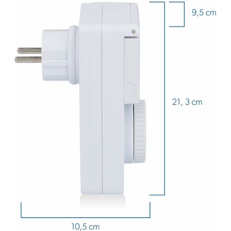 Time Timer Original Medium, 19x19cm - Timer visivo di 60 minuti - Conto  alla rovescia per aula o