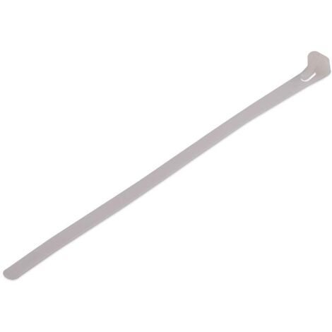 Fascette Per Cablaggio InLine 400x7,2 Mm – 100 Pezzi In Nylon Trasparente, Resistenti E Riutilizzabili