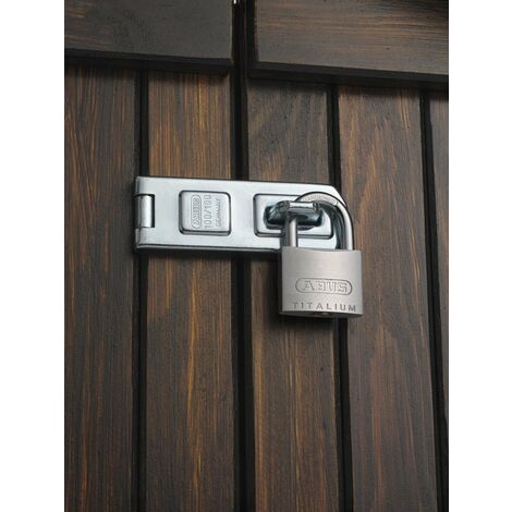 ABUS 562082 - 64TI/50HB80 Candado Titalium de 50 mm arco extra largo