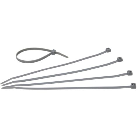Kopp 99965146 - 50 Fascette Fermacavi Richiudibili Nere 200x7,6 Mm, Resistenti Da -40° A +85°C - 5