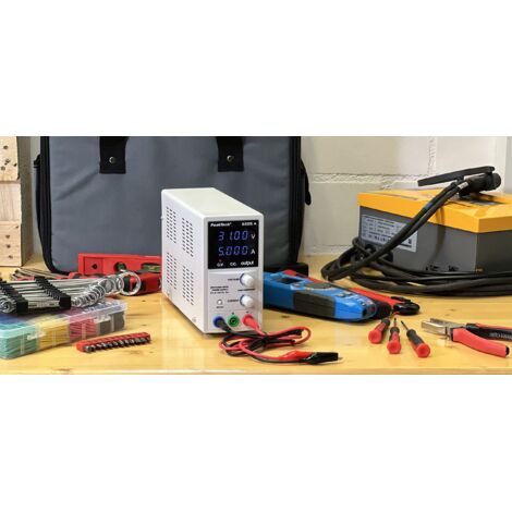 PeakTech P 6225 A - Fuente de Alimentación Laboratorio 0-30 V - 0-5 A