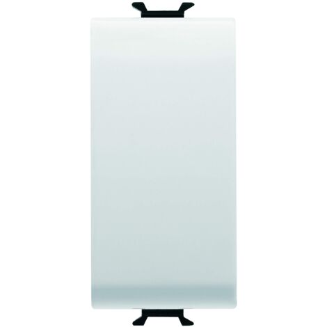 GEWISS - GW10091DY GW10091DY Invertitore Unipolare 250V AC, 16AX, Neutro, 1 Modulo, Bianco, Serie Chorus