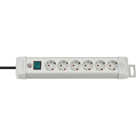 Multipresa 6 Prese con Interruttore Brennenstuhl Premium-Line 3600 W (3 m)