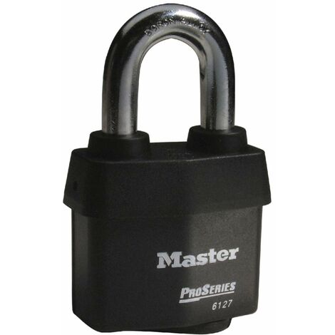 MASTER LOCK Lucchetto ad Alta Sicurezza [Chiave] [Esterno] [CEN Insurance Approved] 6127EURD - Ideale per Trasporto e Applicabilit Industriale