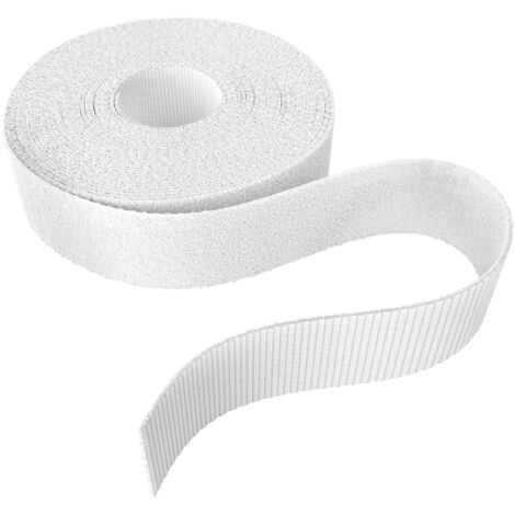 Fascette Fermacavo In Velcro 20mm X 5m - Regolabili, Riutilizzabili, Per Organizzazione Cavi - Foto 5
