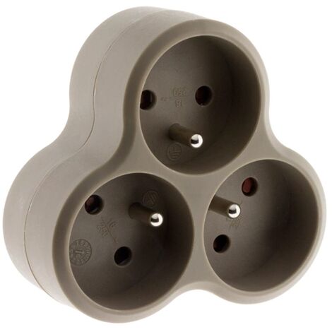 Triplite cablata, 3 uscite INOTECH tortora ZENITECH