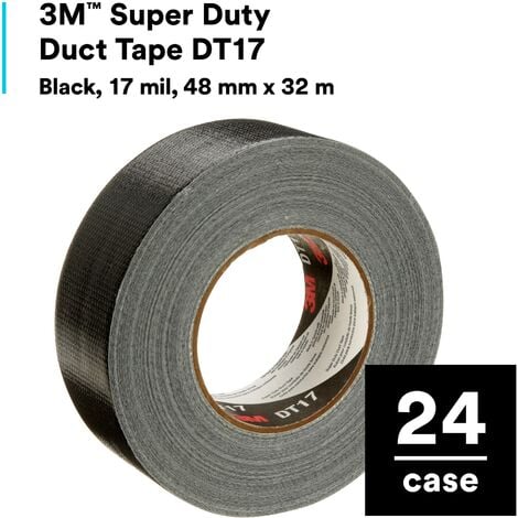 M Nastro Adesivo Telato Super Duty Dt Nero Mm X M Mm