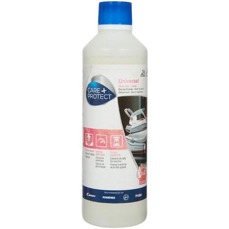 Care + Protect HVR35601776 Decalcificante Liquido Universale per Ferro da  Stiro (500 ml), Bianco