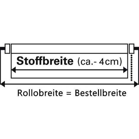 K-home Klemmfix, Tenda a rullo Madrid, Fissaggio a Clip Senza Viti, Moka, 65  x 200 cm