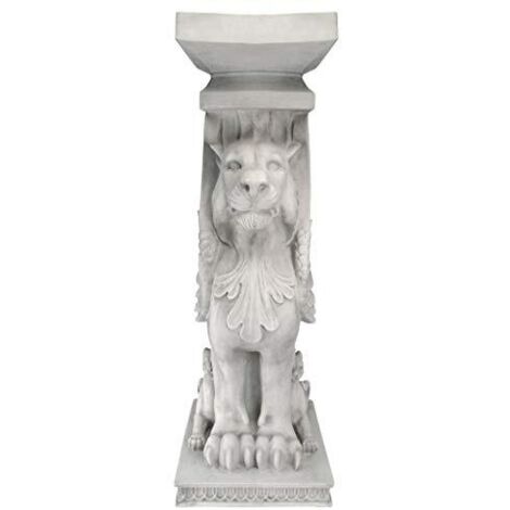 Statua Grifone Leone Alato Design Toscano: Scultura Decorativa In Finto Bronzo Per Casa E Giardino