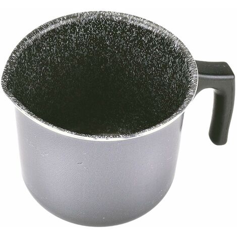 ALLUFLON Tradizione Italia Bollilatte, Alluminio, Nero, 12 cm (1/5)