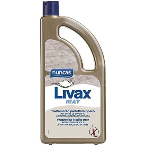Cera Protettiva per Pavimenti Effetto non Lucidante Livax 1 Lt Nuncas