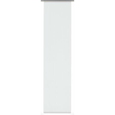Gardinia Tenda a pannello tessuto Entry Bianco 60 x 245 cm