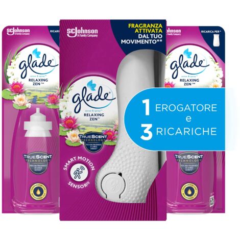 Glade Deodorante Per Ambienti Assorbiodori Profumo Relaxing Zen Al Gel