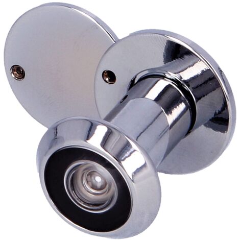 SPIONCINO PORTA BLINDATA Mod.RING 16 L=60-100 OTTONE NERO OPACO Prodotto Da OFFICINE COLOMBO - Foto 2