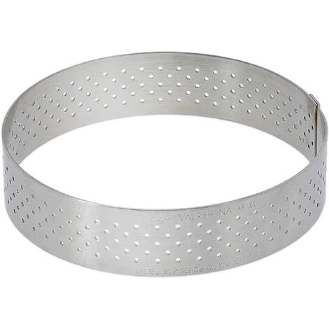 De Buyer Acciaio Inox Stampo Circolare ad Anello Perforato, diam 6.5 cm, 3099.02, Inossidabile, Diametro 6,5 cm (1/4)