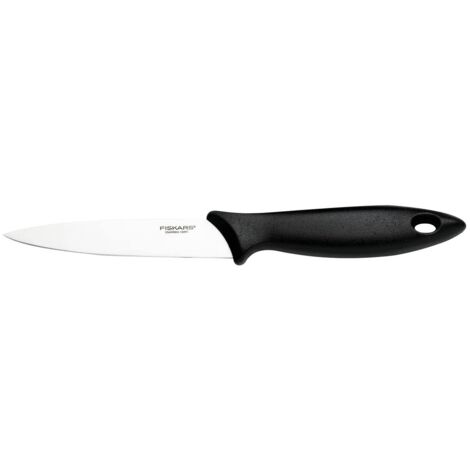 Fiskars Spelucchino, Essential, Lunghezza Totale: 22 cm, Acciaio Inox / Plastica PP, Nero, 1065568 (1/3)