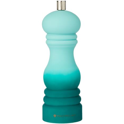 MASTERCLASS 17 cm Macina Pepe o Sale con Tappo Intercambiabile, MCSNPOMBGRN17 plastica, Green Ombré (1/2)
