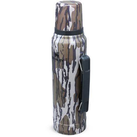 Stanley Classic Legendary Thermos 1L - Mantiene La Temperatura 24 Ore (Caldo/Freddo) - Borraccia Termica - Senza BPA - Acciaio Inox - Termos - Bottomland Mossy Oak (1/5)