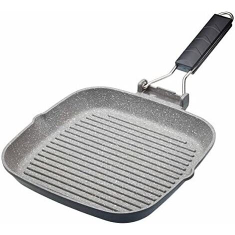 MasterClass Padella antiaderente a induzione con manico pieghevole, 24 cm (9,5") (1/5)