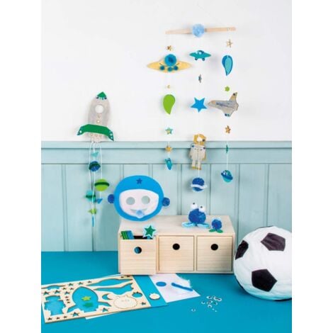 Rayher Cassettiera In Legno Con 3 Cassetti - Organizer Per Scrivania O Comodino - Foto 8