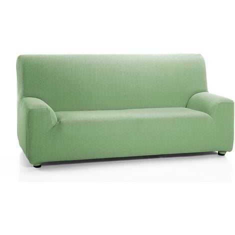 Martina Home Tunez - Copridivano elasticizzato per divano, in tessuto, verde  (mus), 1 posto (da 70 a 110 cm)
