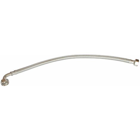SOMATHERM FOR YOU - gomito sanitario connessione dado girevole flessibile femminili 15/21 (1/2) - dado di svolta a destra femminili 15/21 (1/2) - Lunghezza 50 cm - DN10