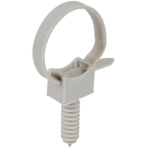 Debflex 709083-20 fascette autobloccanti con tasselli, colore: Grigio
