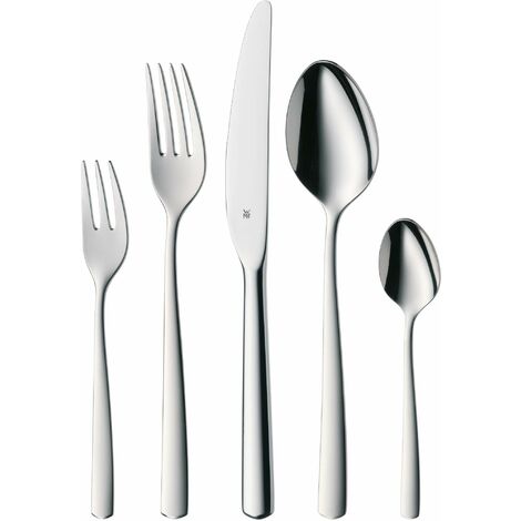 WMF 11.2091.6040 Set di Posate per più Persone, Acciaio Inossidabile, 30 Pezzi