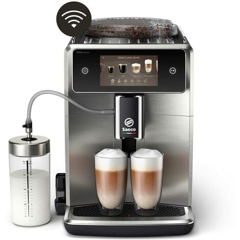 Phillips Saeco Xelsis Deluxe Macchina da Caffè Automatica - Wi-Fi  Integrato, 22 Bevande, Display Touch Intuitivo