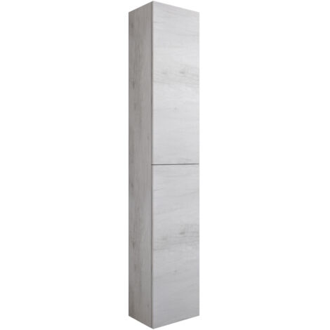 MaMa Store ERA Colonna Reversibile Sospesa 2 ante, QUERCIA BIANCO, L. 30 X P. 22 X H. 160 Cm