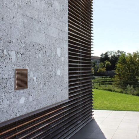 Griglia Di Ventilazione Plastica 500x227 Mm Marrone - Con Rete Antinsetti - Foto 11