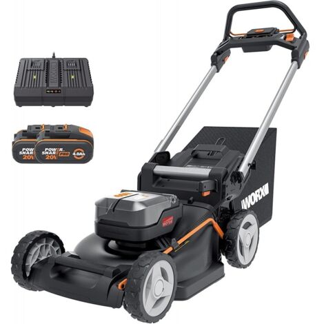 Rasaerba Semovente Senza Spazzole A Batteria Worx 46 cm - WG749E