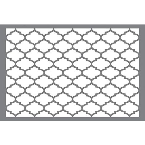 Rayher stencil a nido d'ape moderno 30,5 x 30,5 cm, dimensione nido d'ape circa 7 x 7 cm, in poliestere tagliato a laser, flessibile, riutilizzabile, per pittura, mobili, pareti, 38967000