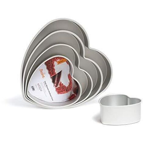 Decora 0062668 Teglia Professionale 15xh7,5cm Cuore Anodizzata (1/3)