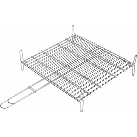 Sauvic Griglia Doppia Inossidabile 50x50 cm