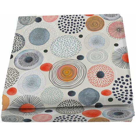 Italian Bed Linen Fantasy Acquerello Telo Copritutto Stampato 2 Posti, Microfibra (1/4)