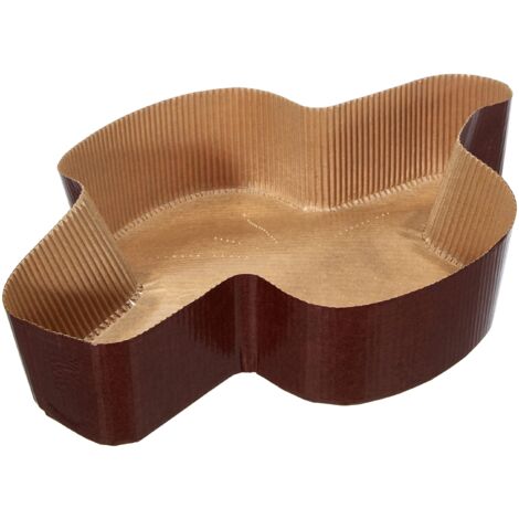 Decora 0320173 Forme Colombe 750 g-5 Pezzi, Carta di Pura Cellulosa, Marrone (1/4)