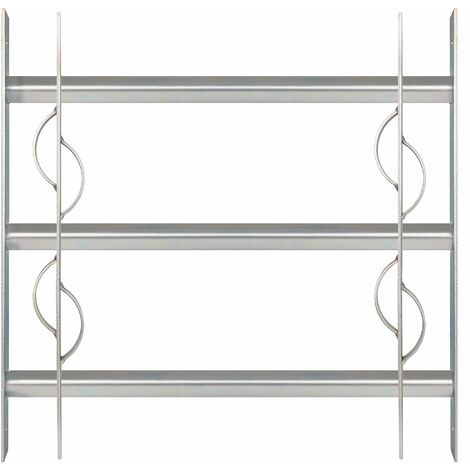 GAH-ALBERTS 563615 Griglia per finestre, Acciaio, 450 x 500-650 mm
