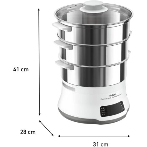 Vaporiera Elettrica 10L Multistrato - In Acciaio Inossidabile, Cottura A Vapore Rapida, Con Sicurezza Antiasciutto - Foto 11