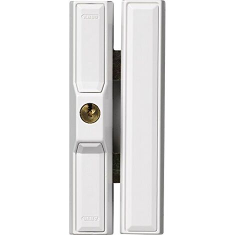 Abus Fts88 Serratura con Blocco, Blocco per Finestre con Doppio Chiavistello Ad Incastro, Serratura Multipla, Livello di Sicurezza: 9, 10753, Bianco