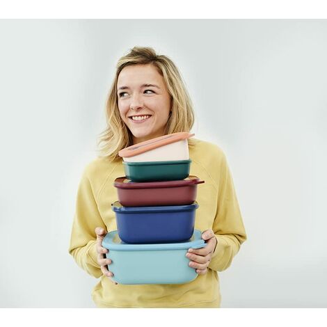 Contenitore Ermetico Cirqula Rettangolare 750ml - Per Frigo E Microonde, Senza BPA - Foto 11