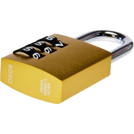 Lucchetto ABUS 145/30 Nero - Combinazione Numerica, Alluminio, Senza Chiave - Foto 8