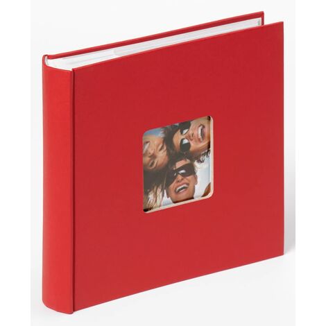 Walther Design Divertente Album Fotografico, Rosso, 200 Foto 13 x 18 cm