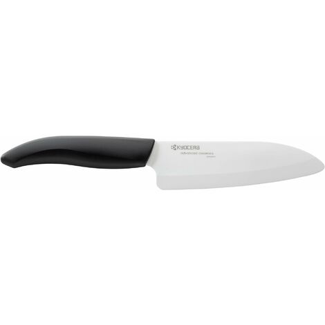 Kyocera Gen Coltello Ceramica Bianca, Nero, lama 14 cm (1/4)