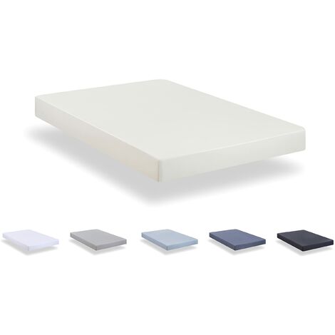 Todocama - Lenzuolo con angoli in microfibra spazzolata extra morbido (letto 90 x 190/200 cm, beige)
