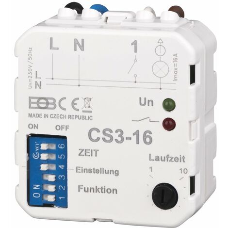 Elektrobock CS3-16 Relè Multifunzione da Incasso (1/4)