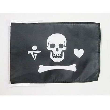 Bandiera Pirata Corsair Testa Da Teschio 150 CM X 90 - Foto 5