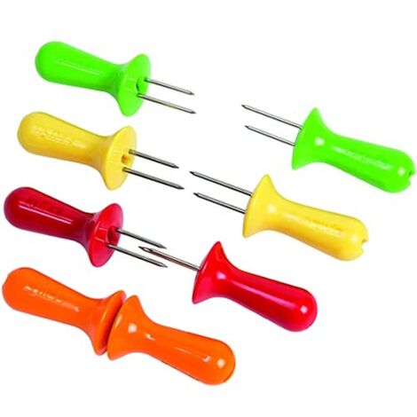 Supporti Mais Per Spiedini - 20 Pezzi Acciaio Inox Per Barbecue